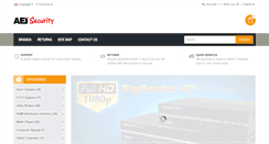 Desktop Screenshot of aeisecurity.com