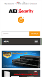 Mobile Screenshot of aeisecurity.com